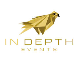 Custom Text In Depth Events Logo