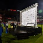 Image of Inverted "U" event outdoor signage