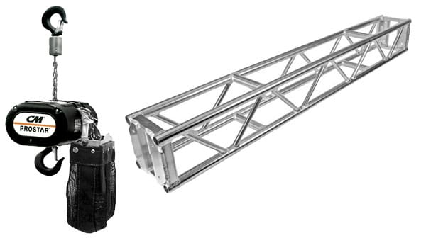 Electric Chain Hoist Motors and Truss Rentals