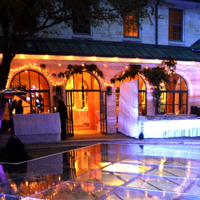 Image of Clear Acrylic Pool Cover