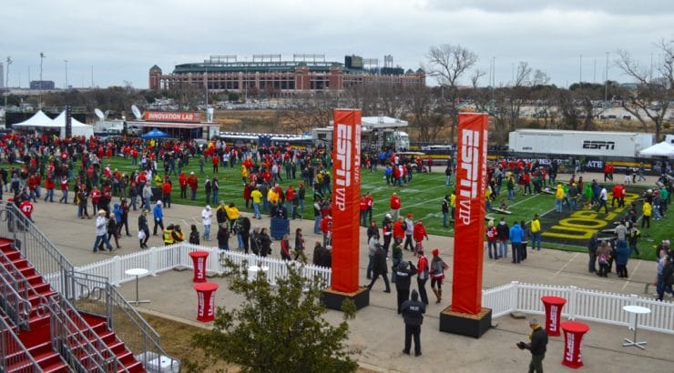 Truss and Ballast for ESPN Signage
