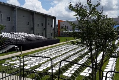 Graduation Stage Rentals and Choral Riser