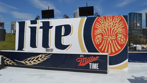 Image of Miller Lite concert lounge